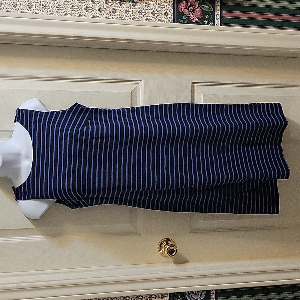 Ladies Petite Striped Dress